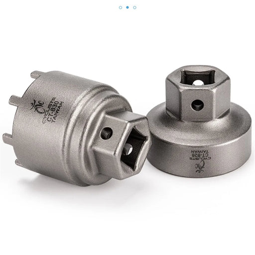 CYCLISTS CT-B30 Bicycle Bottom Bracket Remover for 8-Tooth Cartridge Type Bottom Brackets - 2