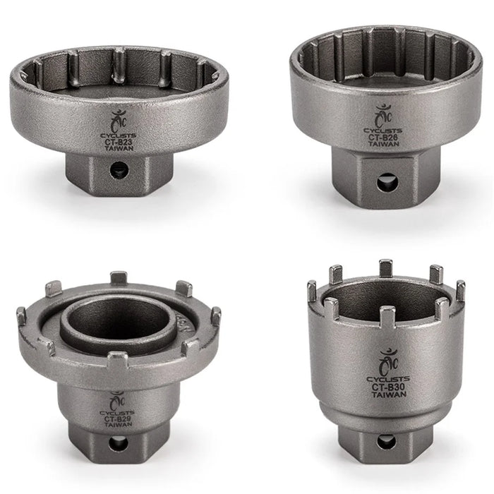 CYCLISTS CT-B26 For 41mm 16 Teeth Bike Bottom Bracket Alloy Steel Removal Tool - 6