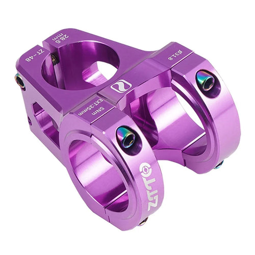 ZTTO ZT-48 Road Bike Stem 31.8x35mm Aluminum Alloy Bicycle Handlebar Stem - Purple - 1
