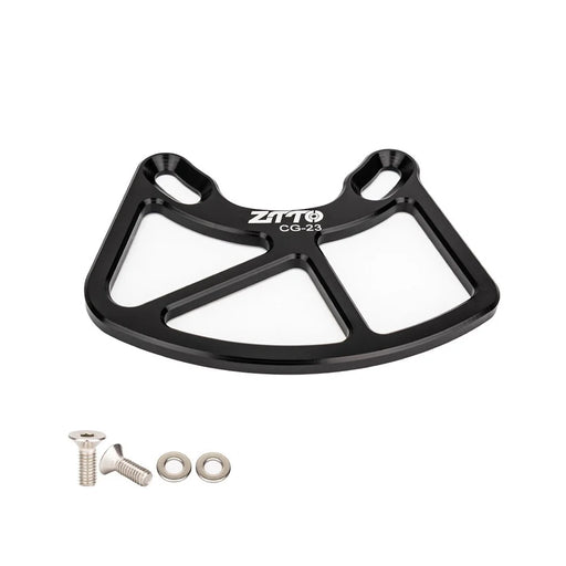 ZTTO CG23 Bicycle Chain Guide MTB Mountain Bike Crash Plate Bash Guard - Black - 1