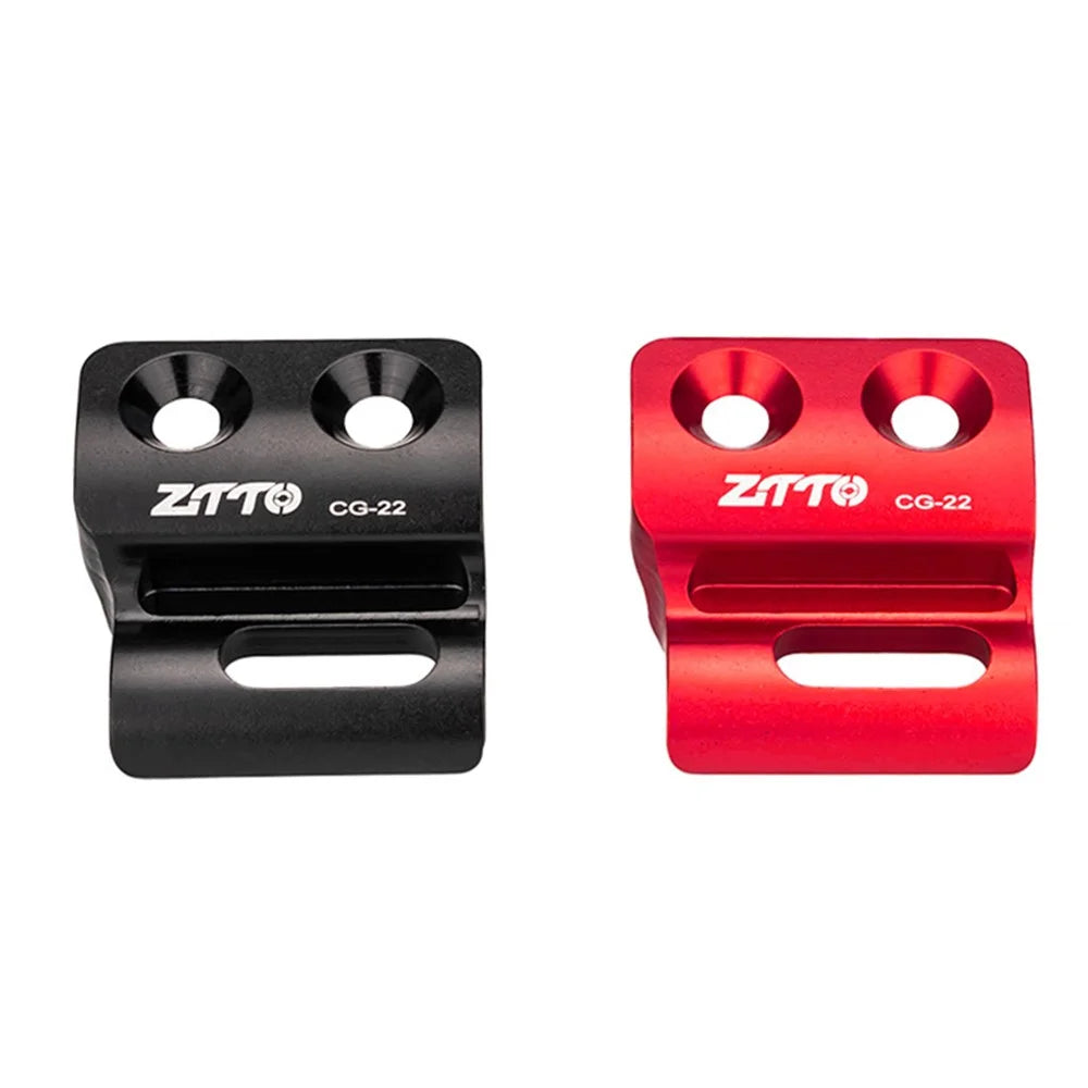 ZTTO CG22 Aluminum Alloy Bicycle Front Derailleur Hanger Road Bike Part - Black - 5