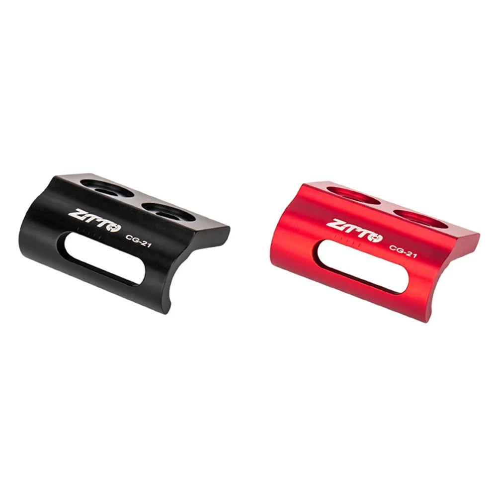 ZTTO CG21 Lightweight Aluminum Alloy Road Bike Front Derailleur Hanger - Black - 3
