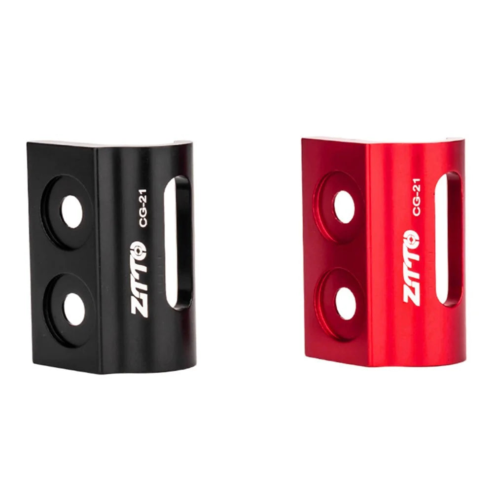 ZTTO CG21 Lightweight Aluminum Alloy Road Bike Front Derailleur Hanger - Black - 5