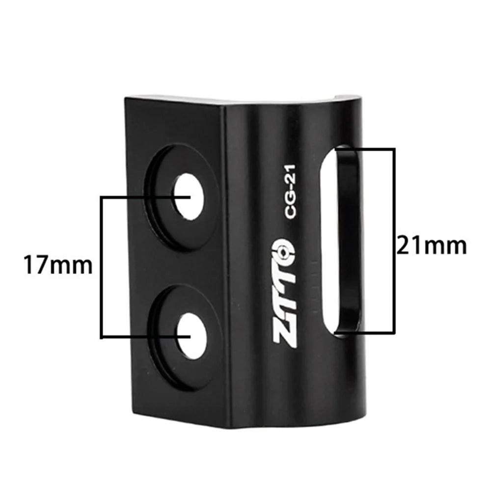 ZTTO CG21 Lightweight Aluminum Alloy Road Bike Front Derailleur Hanger - Black - 6