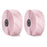 WEST BIKING YP0804075 2Pcs PU Leather+EVA Handlebar Tape Road Bike Handle Wrap - Pink - 1