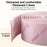 WEST BIKING YP0804075 2Pcs PU Leather+EVA Handlebar Tape Road Bike Handle Wrap - Pink - 3