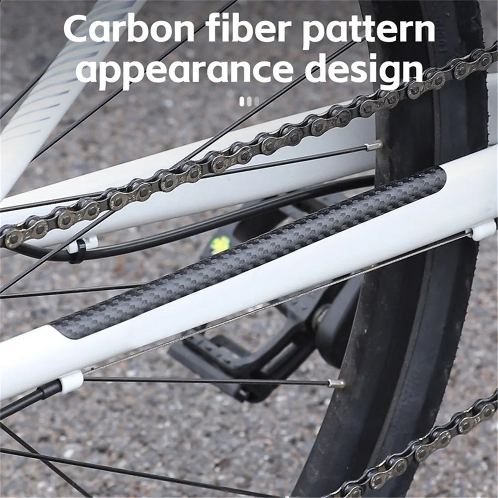 WEST BIKING YP0719372 3Pcs / Set Bicycle Frame Chain Protective Sticker Bike Anti-collision Film - 2
