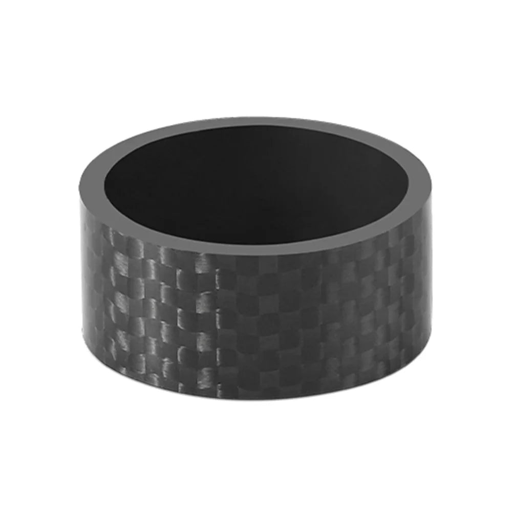 WEST BIKING 15mm MTB Bike Front Fork Spare Parts  Carbon Fiber Bicycle Stem Spacer Fork Gasket - 1