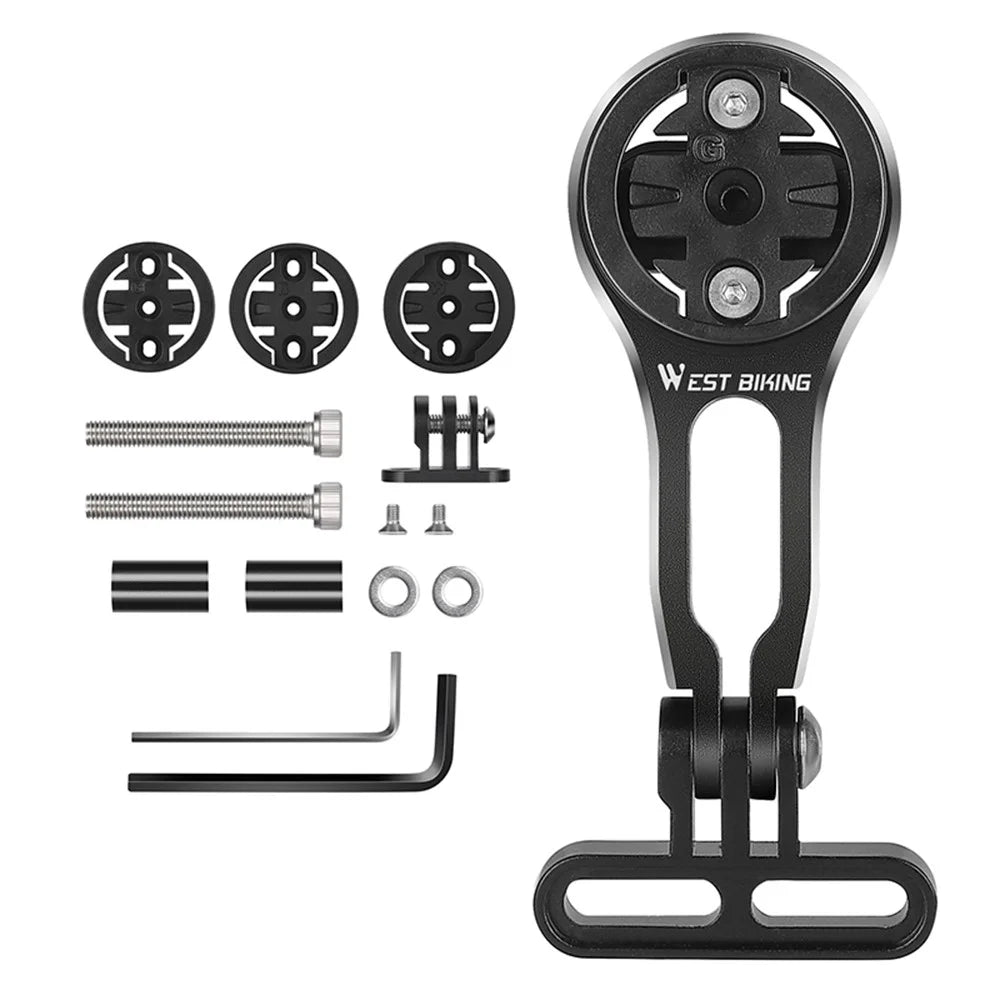 WEST BIKING YP0719374 Cycling Adjustable Speedometer Extension Bracket - 1