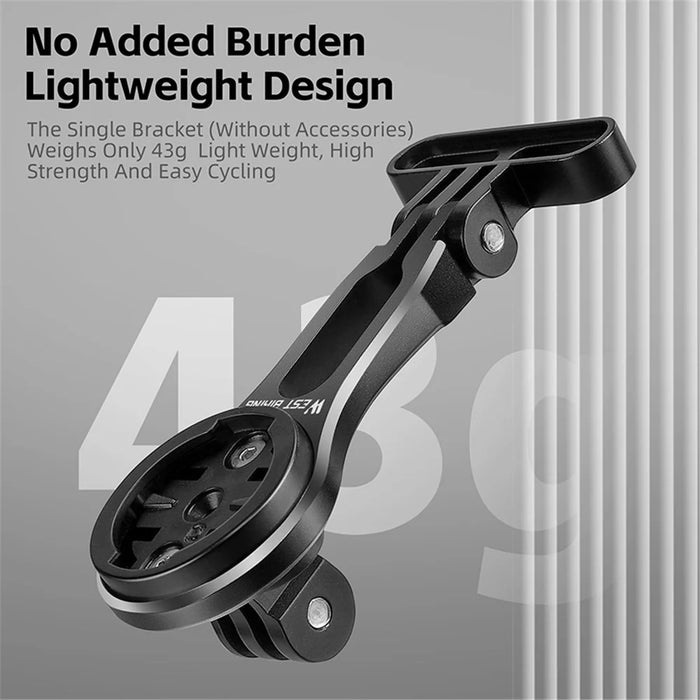WEST BIKING YP0719374 Cycling Adjustable Speedometer Extension Bracket - 7