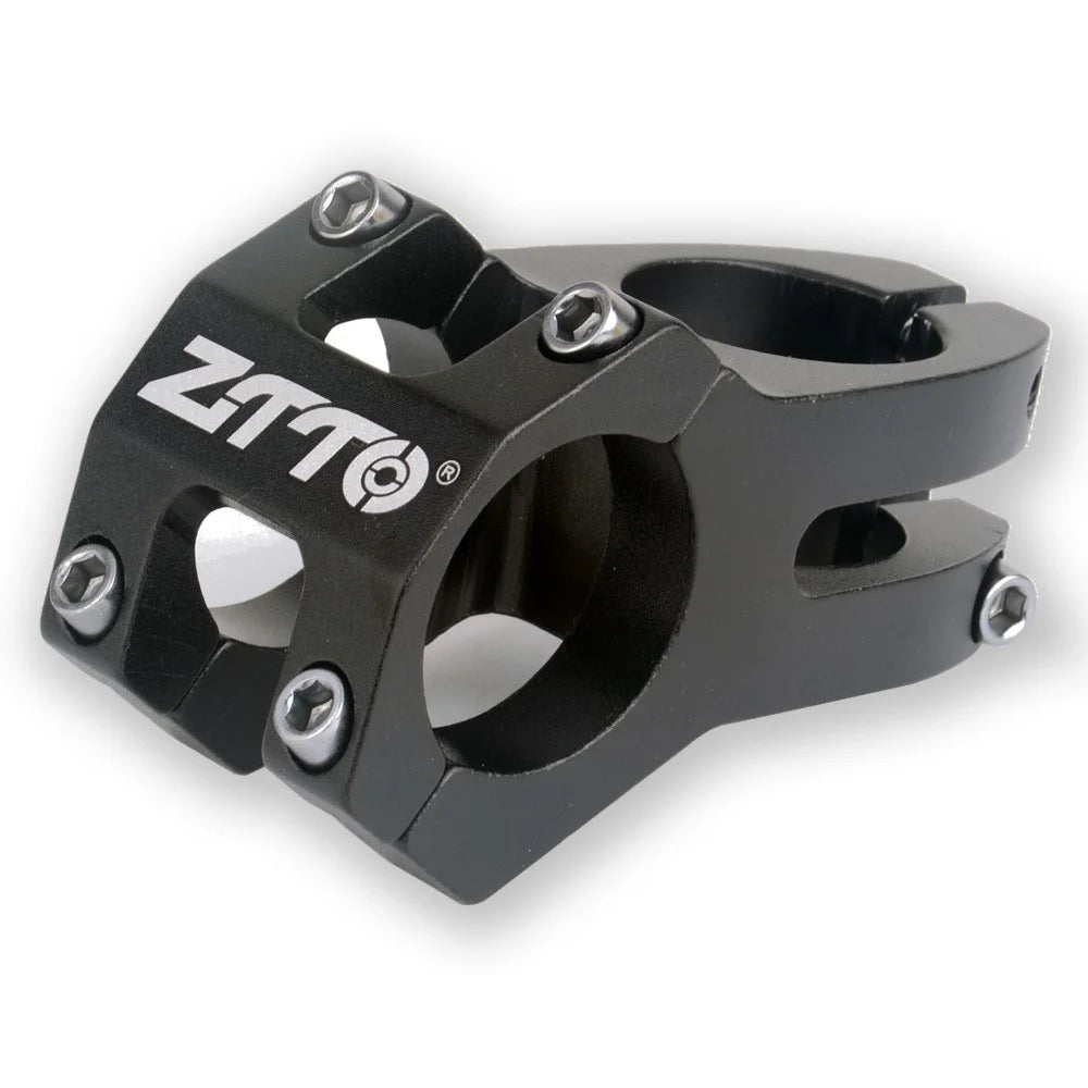 ZTTO Aluminum Alloy Speed Down Road Bike Front Fork Stem Bicycle Handlebar Stem - Black - 1