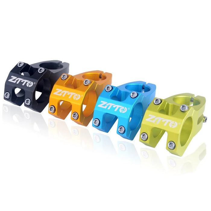ZTTO Aluminum Alloy Speed Down Road Bike Front Fork Stem Bicycle Handlebar Stem - Black - 3
