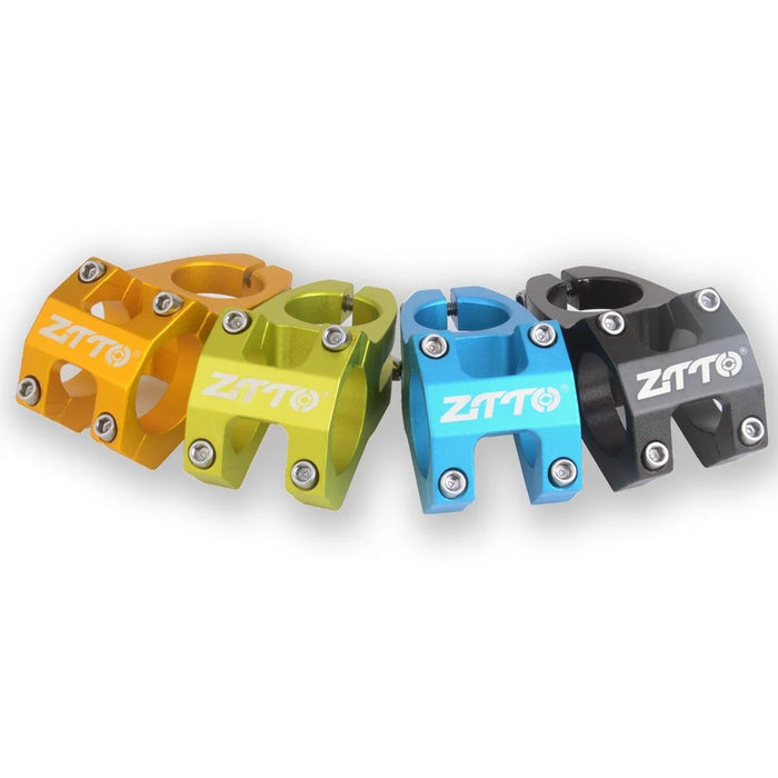 ZTTO Aluminum Alloy Speed Down Road Bike Front Fork Stem Bicycle Handlebar Stem - Black - 4