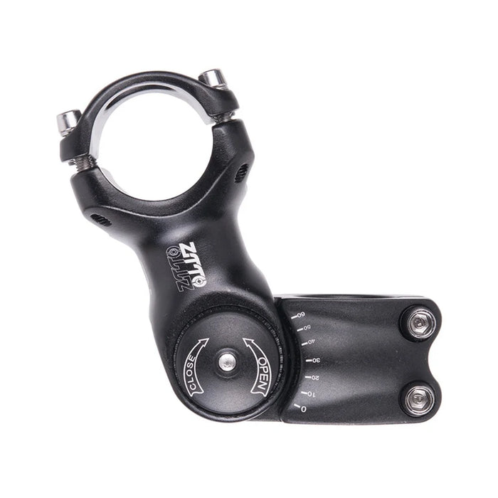ZTTO Aluminum Alloy Bike Stem MTB Stem Degree Adjustable Raise Up Function Bicycle Tool - 25.4x90MM - 3