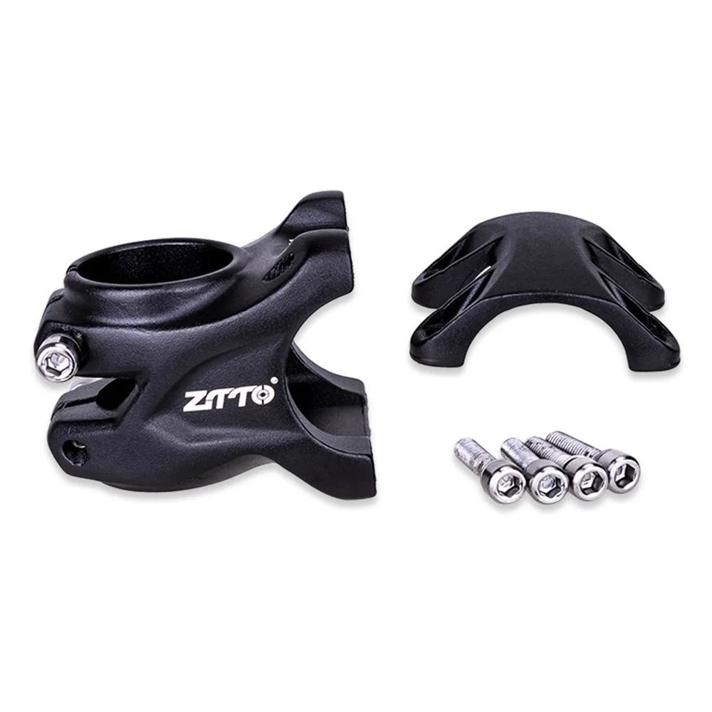 ZTTO JA016 Aluminum Alloy 0-Degree Bike Speed Down Stem for MTB Bicycle Handlebar - 7