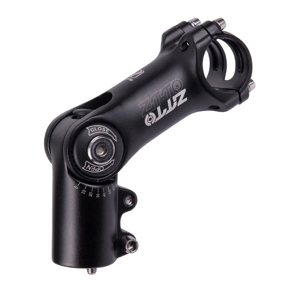 ZTTO 318BL3 MTB Handlebar Riser Aluminum Alloy Bicycle Stem Mountain Bike Stem - 31.8x90mm - 1