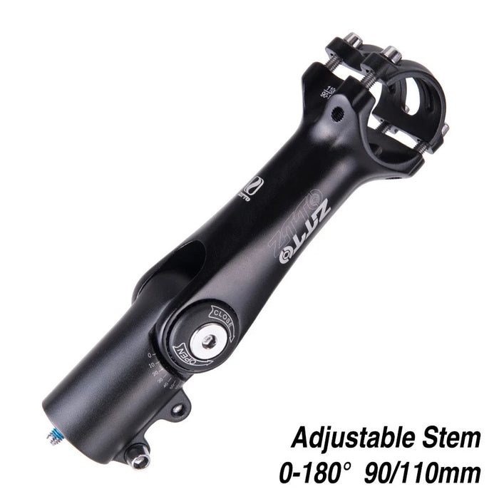 ZTTO 318BL3 MTB Handlebar Riser Aluminum Alloy Bicycle Stem Mountain Bike Stem - 31.8x90mm - 3