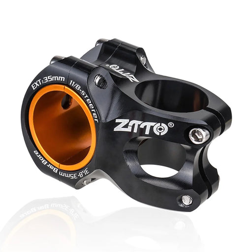 ZTTO XC35 31.8 / 35mm 2-in-1 0-Degree Mountain Bike Handlebar Stem Aluminum Alloy Riser - Black - 2