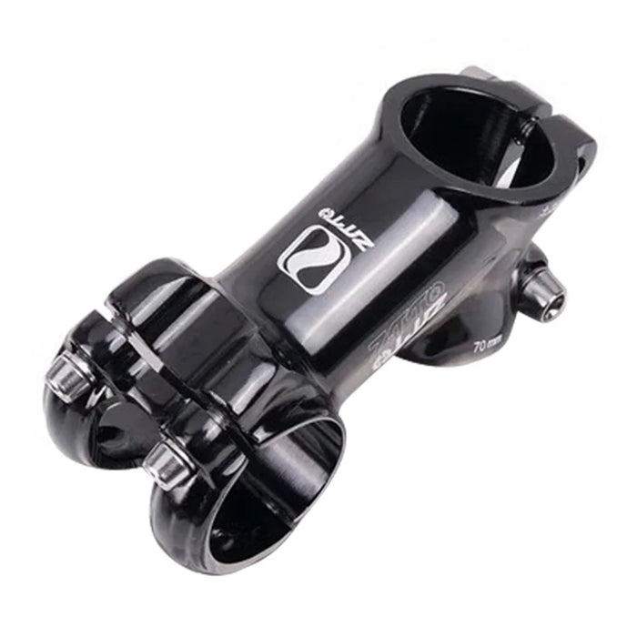 ZTTO Bike Handlebar Stem ±35 Degrees Aluminum Alloy MTB Bicycle Stem Riser - 70mm Black - 1
