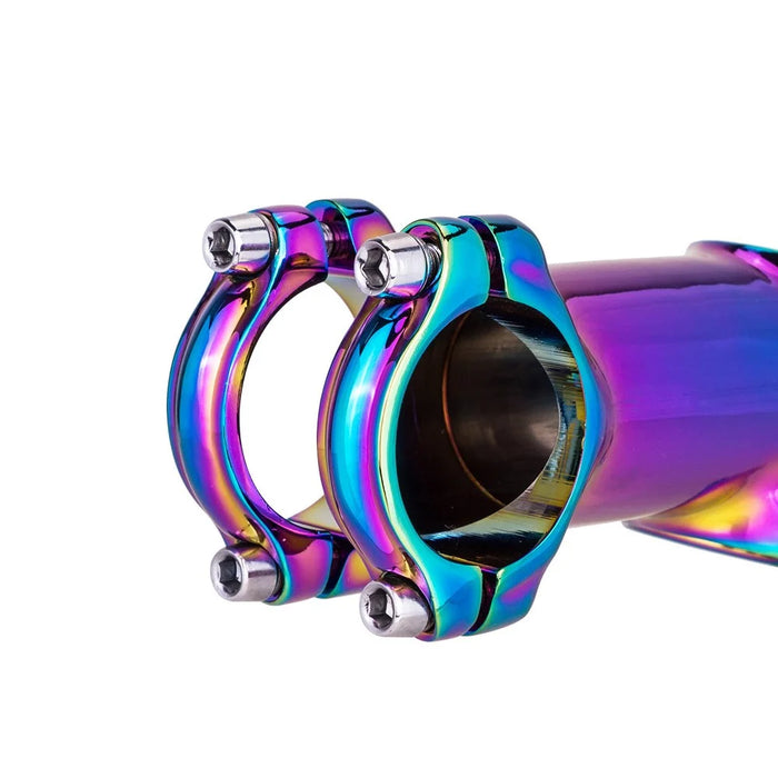 ZTTO Aluminum Alloy MTB Road Bicycle Colorful Stem Riser Bike Handlebar Stem - 100mm ±7 Degrees - 4