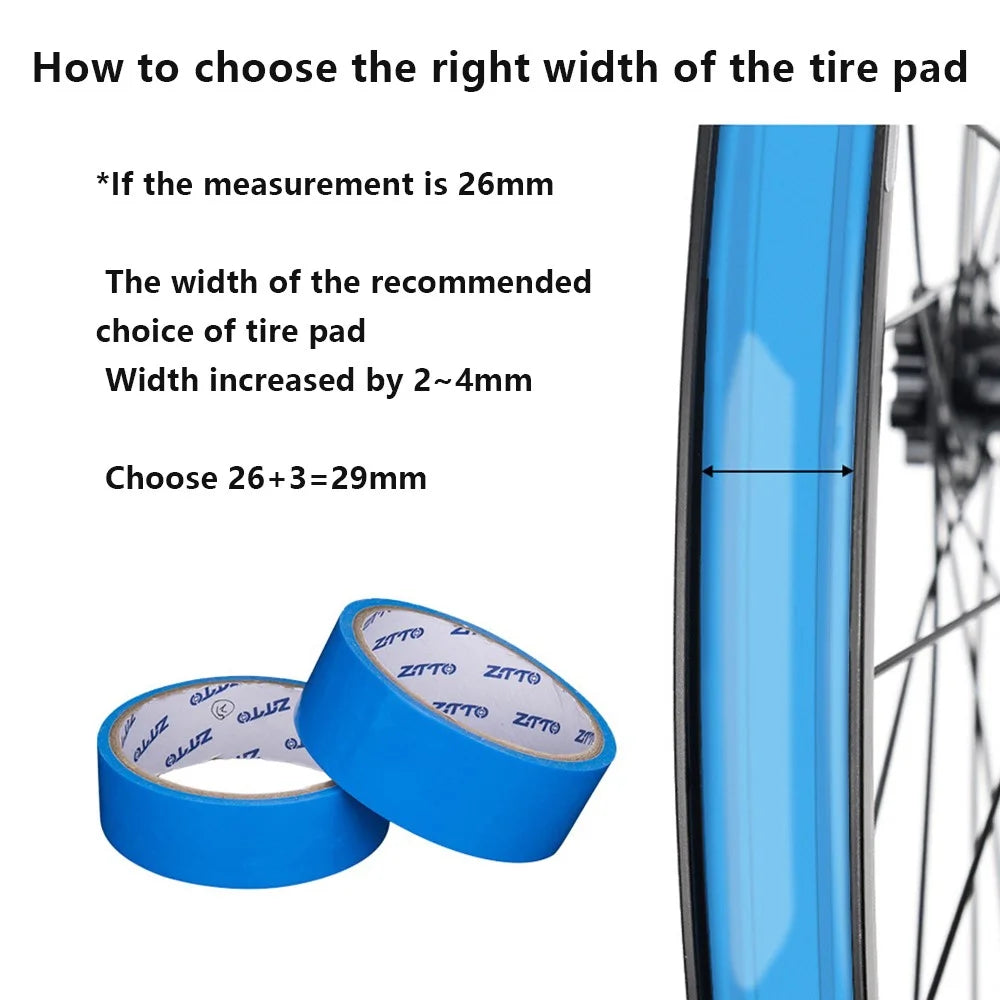 ZTTO ZT-TD 10m Vacuum Bicycle Tire Pad High Air Tightness Bike Tire Tape - 16mm - 3