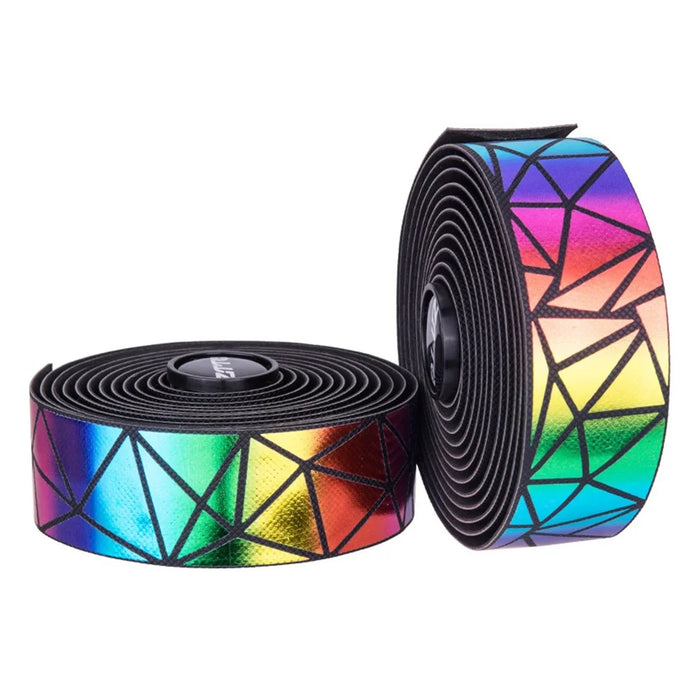 ZTTO BD8 2PCS Cycling Road Bicycle Straps Handle Wraps PU Fabric Bike Handlebar Tapes - Coloful - 1