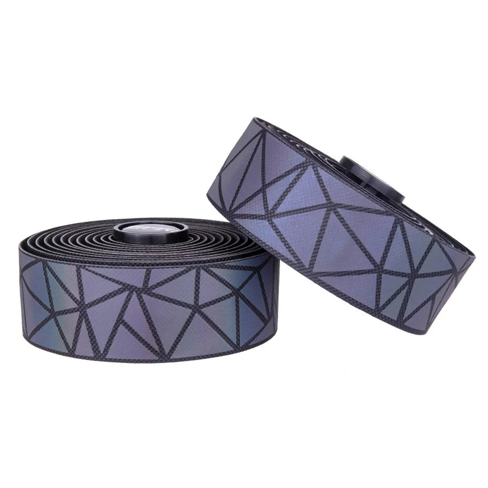 ZTTO BD8 2PCS PU Fabric Bike Handlebar Tapes Anti-Slip Handle Wraps for Outdoor Cycling - Grey - 3