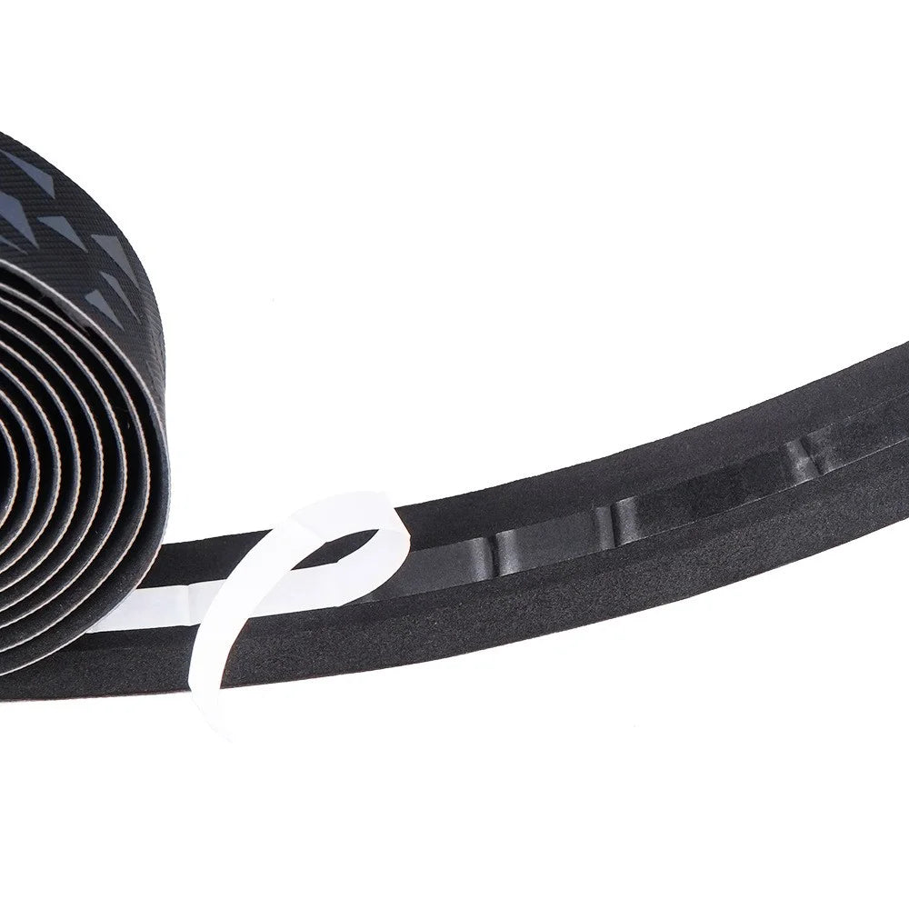 ZTTO BD8 2PCS PU Fabric Bike Handlebar Tapes Anti-Slip Handle Wraps for Outdoor Cycling - Grey - 5