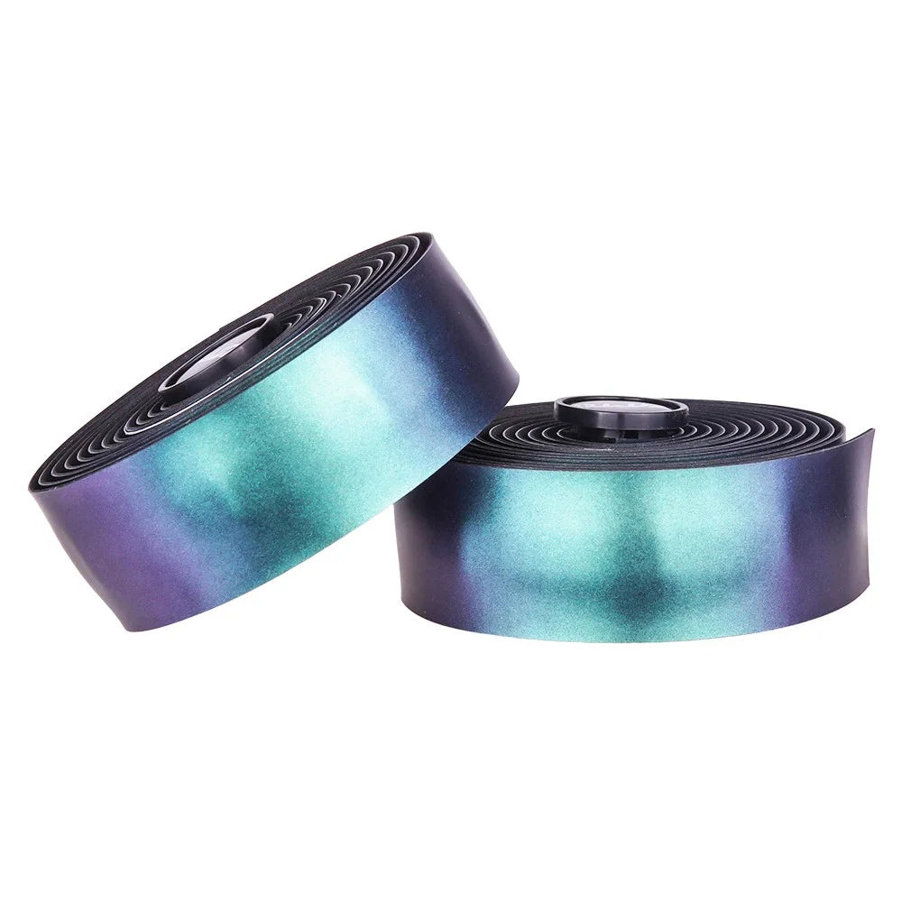 ZTTO 2PCS EVA+PU Bike Handlebar Tapes MTB Road Bicycle Straps Gradient Color Wraps - 1