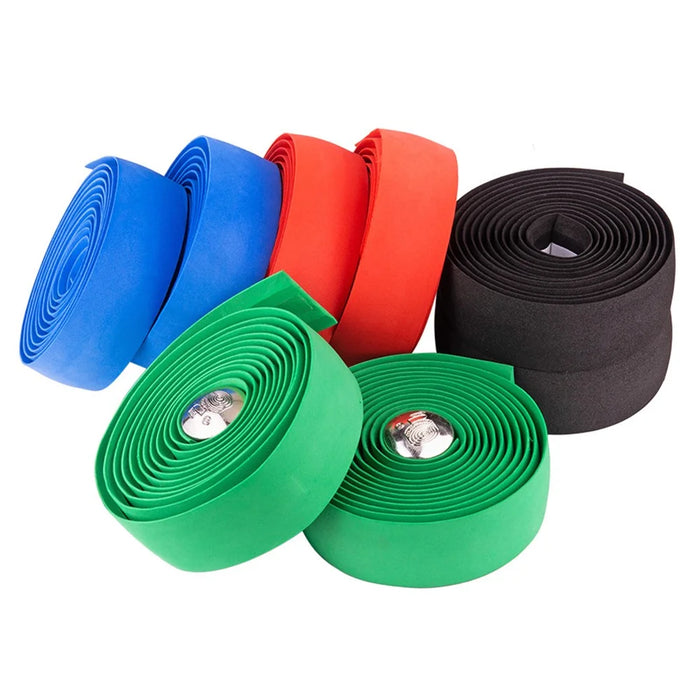 ZTTO BD4 2 Rolls EVC Bicycle Handlebar Anti-Slip Tape Road Bike Handlebar Wrap Strap - Black - 3