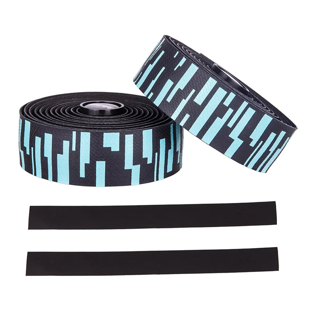 ZTTO GLBD8 2 Rolls EVA+PU Road Bike Handlebar Tapes Cycling Handle Wraps for Bicycle - Baby Blue - 3