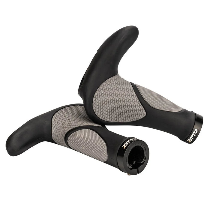 ZTTO AG43 1 Pair Bicycle Ergonomic Horn Shape Handlebar Grip Cover for MTB Bike - 2