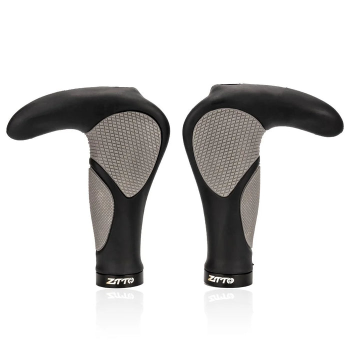 ZTTO AG43 1 Pair Bicycle Ergonomic Horn Shape Handlebar Grip Cover for MTB Bike - 3