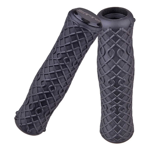 ZTTO AG111 Mountain Bike Hand Grips Shock-absorbing Silicone Handlebar Grips - Black - 1