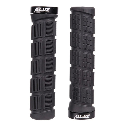 ZTTO AG38 Single-sided Locking Rubber Handlebar Grips MTB Bike Bicycle Handle Grips - Black - 1