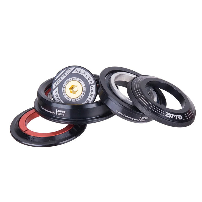 ZTTO 4455ST Aluminum Alloy Bike Headset Tapered / Straight Tube Front Fork Bearing Headset - 5