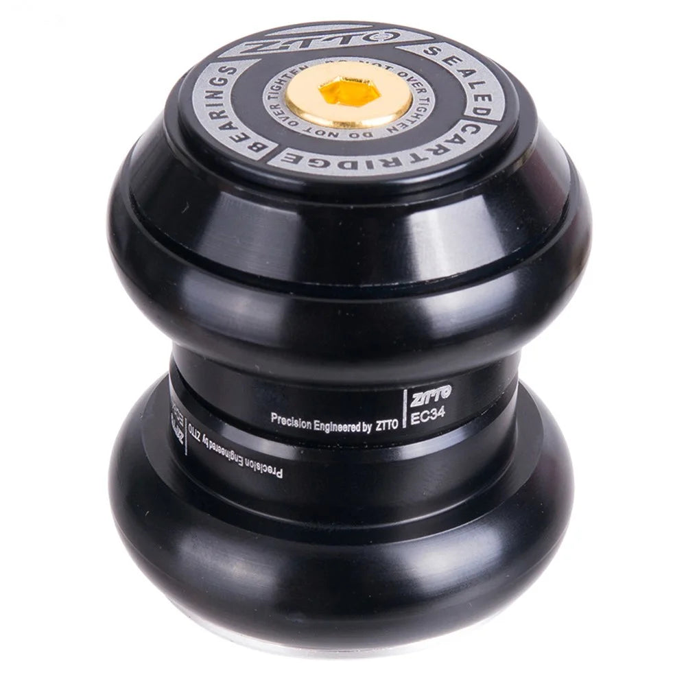 ZTTO 3434S 34mm Aluminum Alloy Bike Headset Straight Tube Front Fork Bearing Headset - 1