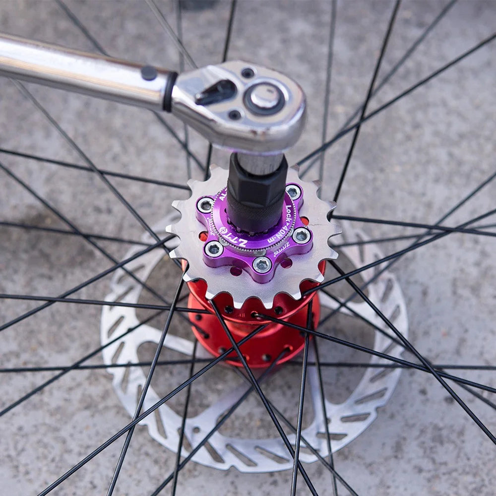ZTTO 9ZYFL Steel MTB Bicycle Single Speed Cassette Cog Bike Sprocket Freewheel - 16T - 3