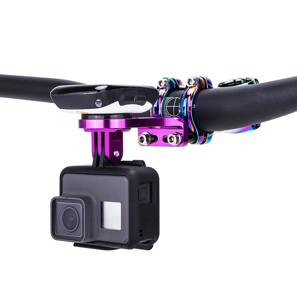 ZTTO MBJ-03 Mountain Bike Computer Mount Holder Extension Bracket for Garmin Bryton Cateye - Colorful - 7