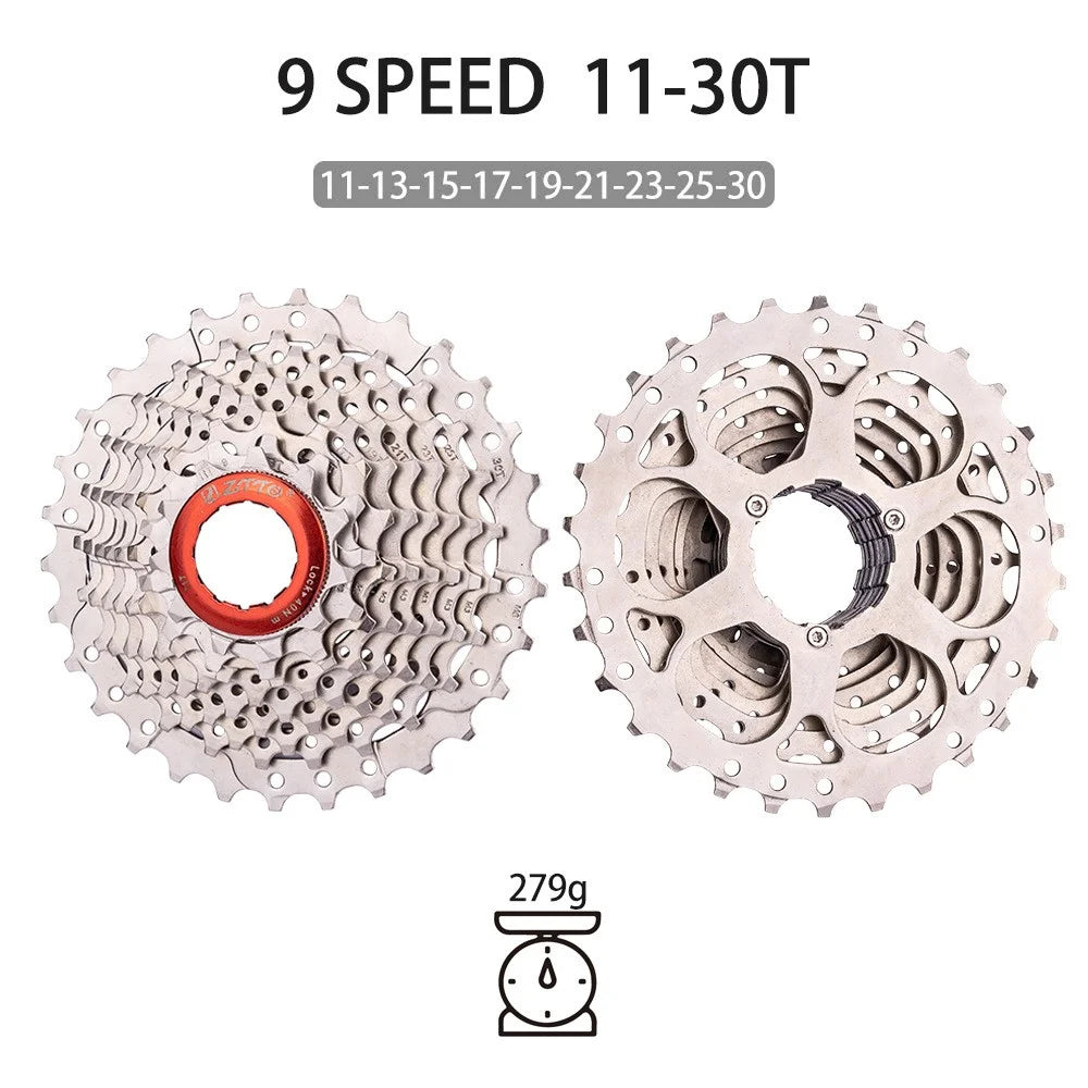 ZTTO  Bicycle Cassette Flywhee 9 Speed 11-30T / 11-34T Speed Freewheel for Bike Accessories - 9 Speed / 11-30T - 2
