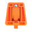 RHINOWALK SK709 For Brompton Bicycle Front Carrier Block Latch Lever Kit Set - Orange - 3