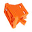 RHINOWALK SK709 For Brompton Bicycle Front Carrier Block Latch Lever Kit Set - Orange - 4