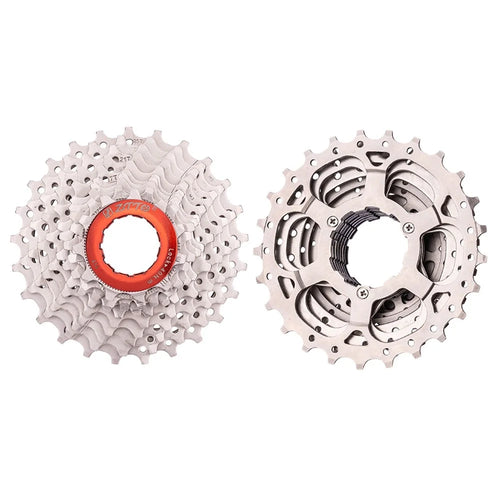 ZTTO Silver 10 Speed Flywheel Bike Cassette for Road Bicycle - 11T-25T - 1