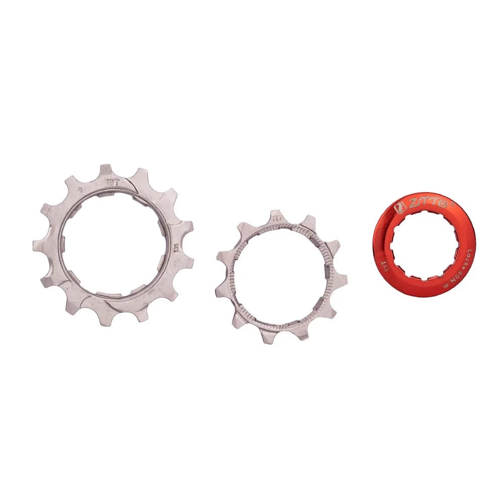 ZTTO Silver 10 Speed Flywheel Bike Cassette for Road Bicycle - 11T-25T - 5