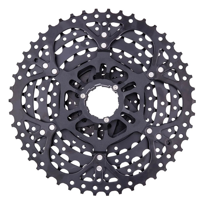 ZTTO 946H 9 Speed 11T-46T Bike Cassette Flywheel MTB Hollow Bicycle Steel Flywheel - Black - 2