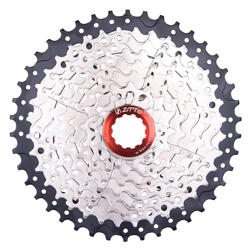 ZTTO 942HY 9 Speed 11T-42T Road Bike Cassette MTB Bicycle Steel Flywheel - 1