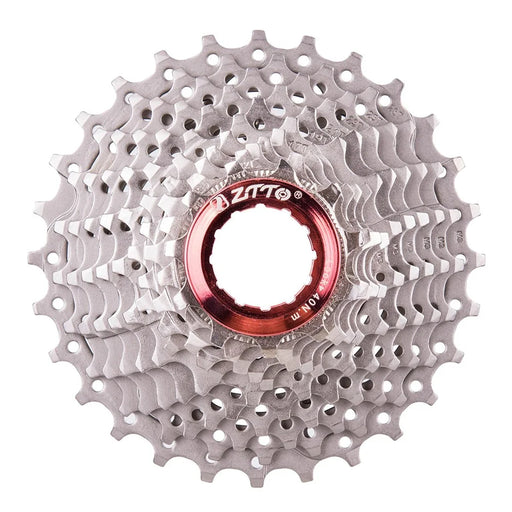 ZTTO 1128Y Hollow 11T-28T 11 Speed Bicycle Steel Flywheel Road Bike Cassette Flywheel - Silver - 1
