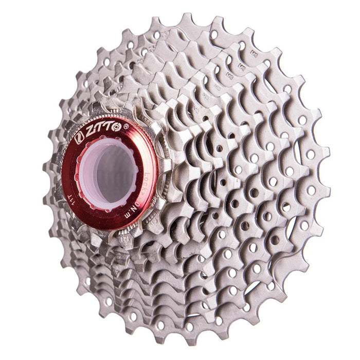 ZTTO 1128Y Hollow 11T-28T 11 Speed Bicycle Steel Flywheel Road Bike Cassette Flywheel - Silver - 3
