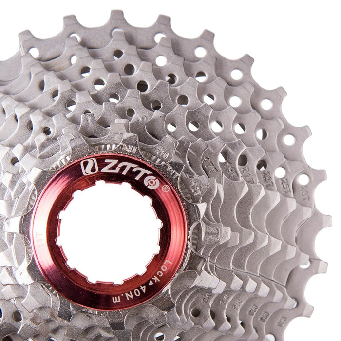 ZTTO 1128Y Hollow 11T-28T 11 Speed Bicycle Steel Flywheel Road Bike Cassette Flywheel - Silver - 4