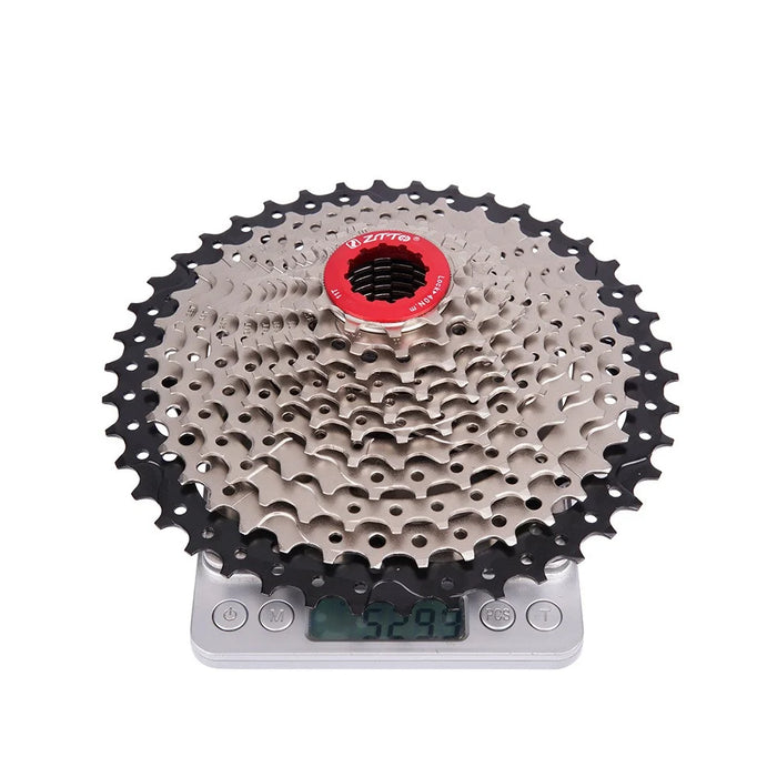 ZTTO 1142 Mountain Bike 11-42T Flywheel 11 Speed Bicycle Cassette Replacement Part - Black  /  Silver - 5
